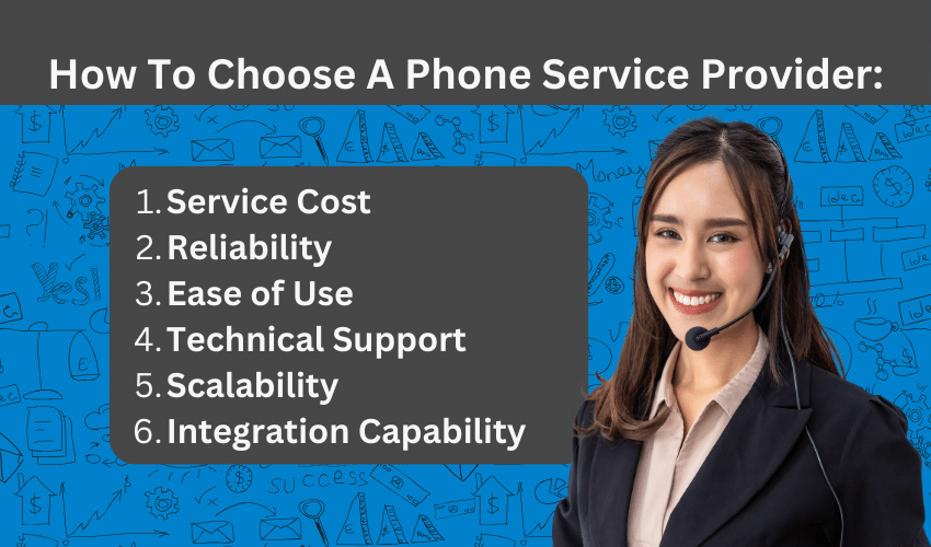 Factors to Consider When Choosing the Best Small Business Phone Service Provider