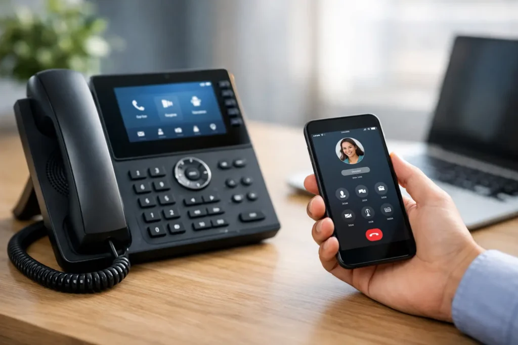 Best business phone system with mobile app