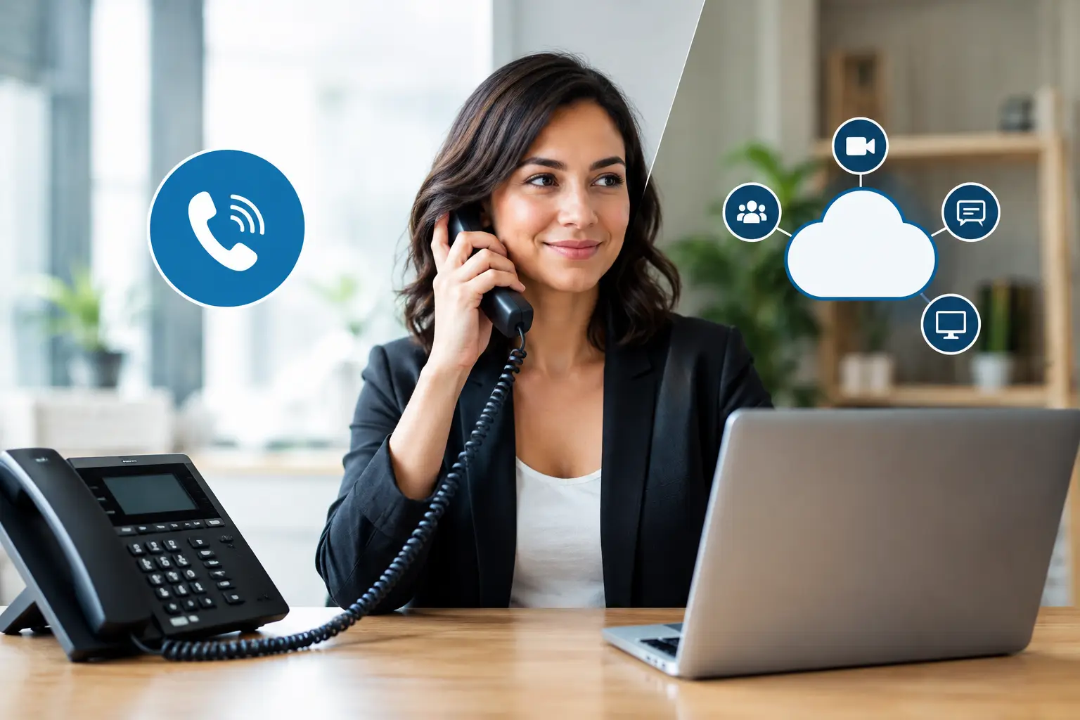 Business VoIP Versus UCaaS for Small Businesses